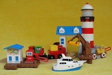 *ELEKTRISCHE EISENBAHN FISHER PRICE GEOTRAX"LEUCHTURM "