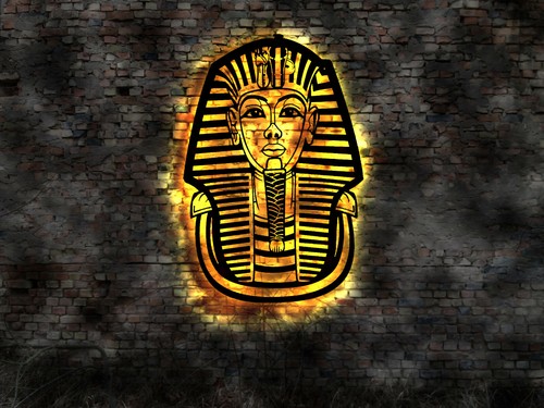 Pharao tutanchamun figur - ,