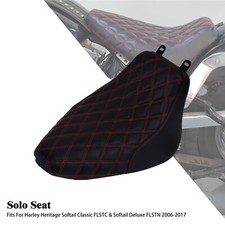 Fahrersitz Solositz Rot Nähte