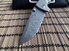 Les George VECP Damascus Blade