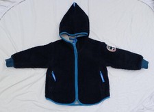 Jacke Finkid Tonttu Teddywind blau Größe 90 / 100