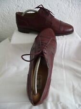 MORESCHI Herren Schuhe Schnürschuh Gr. 8,5 / 42,5 rotbraun