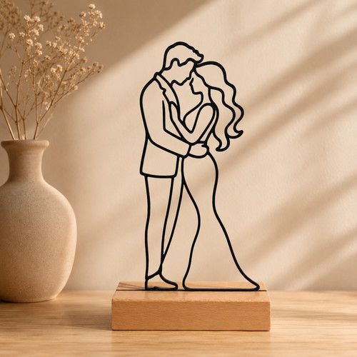 Brautpaar deko figur - brautpaar,