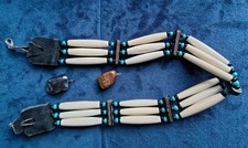 Indianer Schmuck Kette Horn