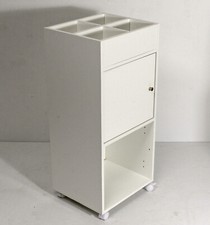 Aktenschrank Büroschrank Rollcontainer weiß Homeoffice Büroregal Beistellschrank