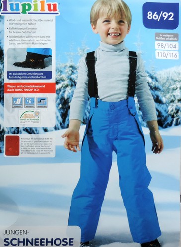Jungen schneehose 116 - schneehose, 86-116