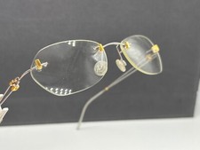 Bajazzo Brille Damen gold rot