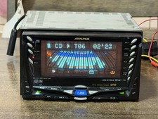 Alpine 2DIN CD/MD Autoradio