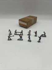 Spur H0 Märklin 0203 Eisenbahnfiguren Zinn Guss 50er Jahre in OVP