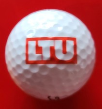 LTU Logo Golfball weiß