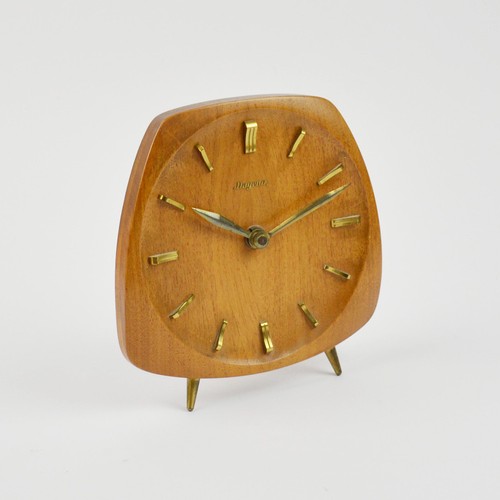 Dugena teak tischuhr - dugena, alte