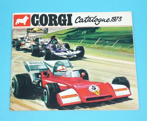 Corgi toys toy catalog 1973 - toys,