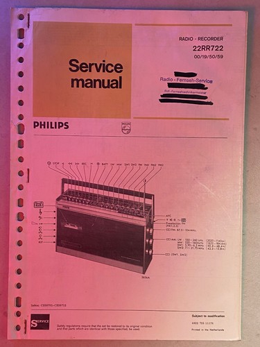 Philips service manual für - service-manual,