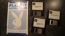 Playboy Electronic Datebook floppy disk set with user guide