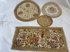 Konvolut Brokat Deckchen