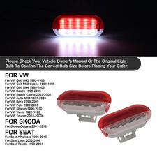 für VW Golf III 3 IV 4 Polo Sharan Bora Led Türwarnleuchte Einstiegsbeleuchtung