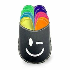 diMio Gästehausschuhe 13-Tlg. Set Pantoffeln antirutsch Hausschuhe Filz Unisex