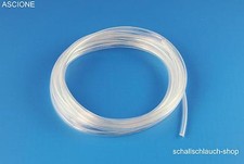 Schallschlauch 2,0 x 3,0 mm 5 Meter transparent für Hörgeräte(schneller Versand)