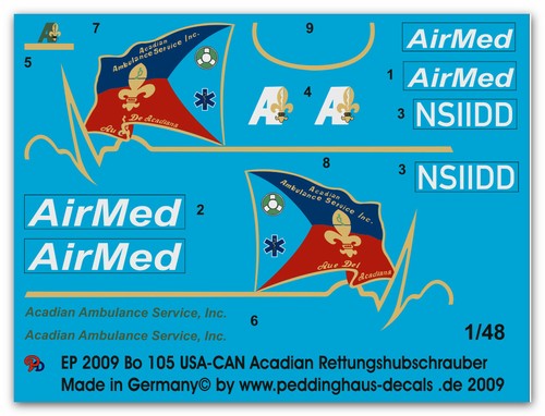 Peddinghaus decals 2009 - peddinghaus, 1/48