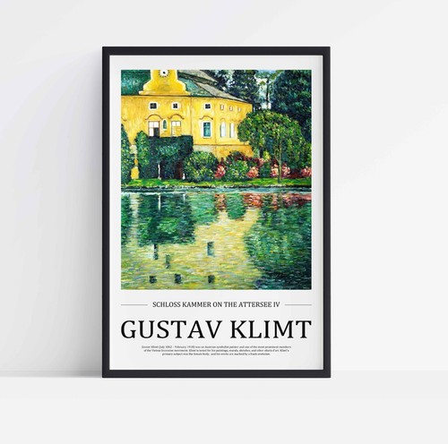 Gustav klimt schloss kammer - gustav,