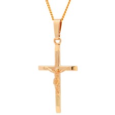 Anhänger Kreuz massiv 585 -