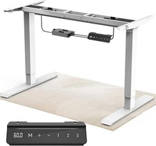 Schreibtischgestell Höhenverstellbar Tischgestell Elektrisch 2 Motoren 70-120cm