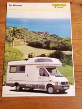 VW T4 / Karmann  MISSOURI Wohnmobil Prospekt 9/99 - Neuwertiger Zustand 