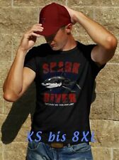 T-Shirt Tauchen Shark Diver Hai Taucher Dive Diving Scuba PADI CMAS VDST