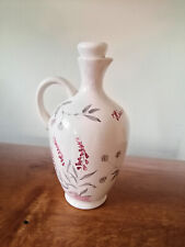 Mid century Ulmer Keramik Flasche Obstler Schladerer 50er Himbeergeist 23 cm