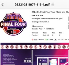 EUROLEAGUE FINAL FOUR VIP