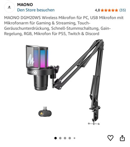 Maono dgm20ws wireless - maono,