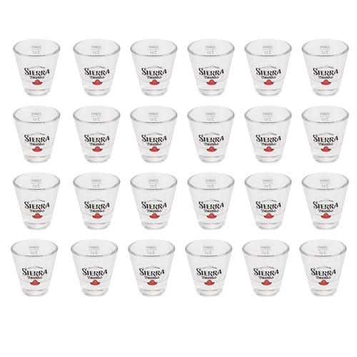 24x sierra tequila glas - tequila,
