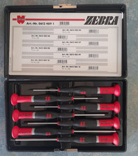 Würth Zebra TX Torx Feinmechaniker Schraubendreher Set mit Box 7-teilig 06134891