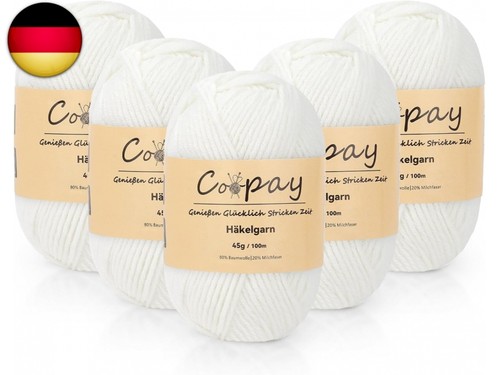Coopay wolle zum - häkeln,, 225g