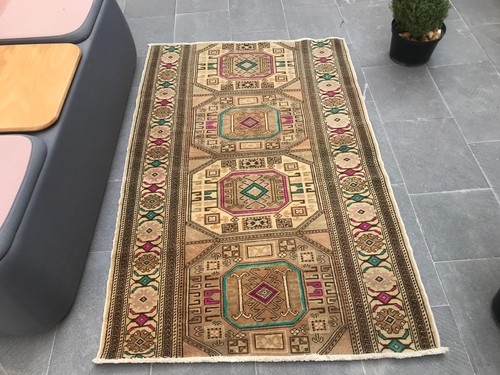 Türkischer vintage teppich - türkischer,