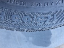 4x komplette Winterreifen auf Stahlfelgen mit Radkappen