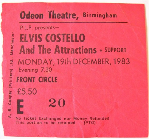 Elvis costello rare concert - costello,