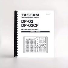 TASCAM DP-02CF DP-02 Owner's