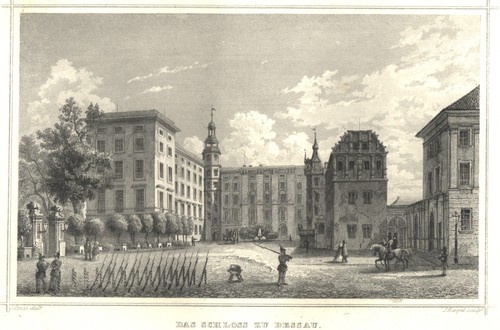 Dessau schloss original - dessau,