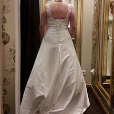 Brautkleid Gr.42 mit Schleier