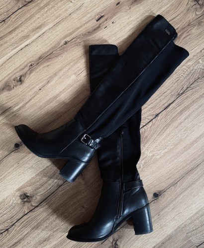 Buffalo stiefel overknees - stiefel,