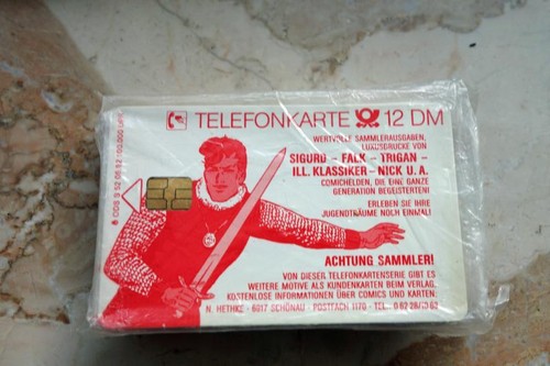 Telefonkarten dm wert - 12,