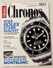 Chronos Ausgabe Nr.1/2009 | Uhren-Magazin | Rolex Sea-Dweller Deepsea, Service