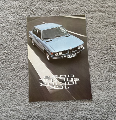 Bmw 2500 0si - 3.0s, 2.8l