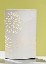 Porzellan Lampe Ellipse