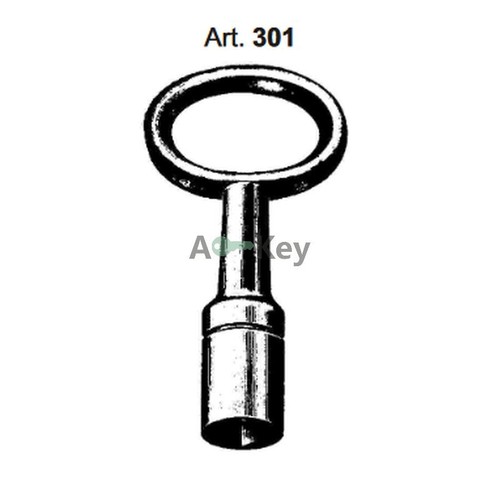 Art 301 vierkant 7mm - art.301,