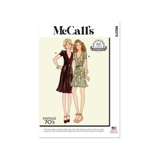 McCalls Schnittmuster M8379 - Vintage - Kleid - Wickelkleid aus den 70er Jahren