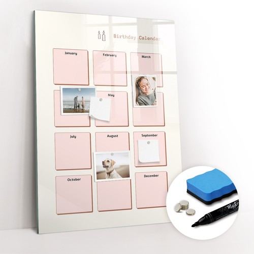 Glas wandtafel memoboard - glas-wandtafel,