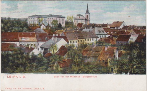 Leipa 1910 ortsansicht - a,