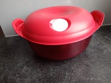 Tupperware Mikrowellentopf MikroFix, rot, 1,5 l